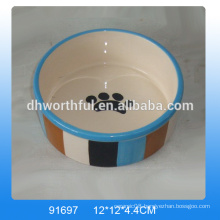 New arrival ceramic pet bowl for wholesale in superior quality